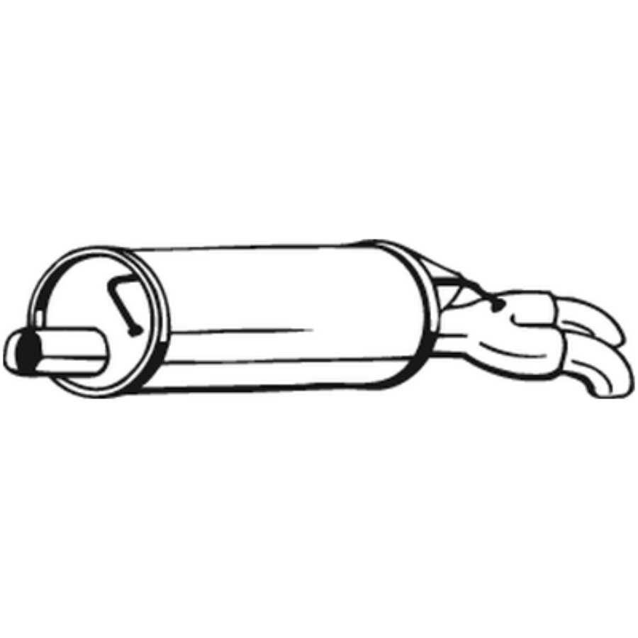 Silencieux Arrière Bosal 105-009