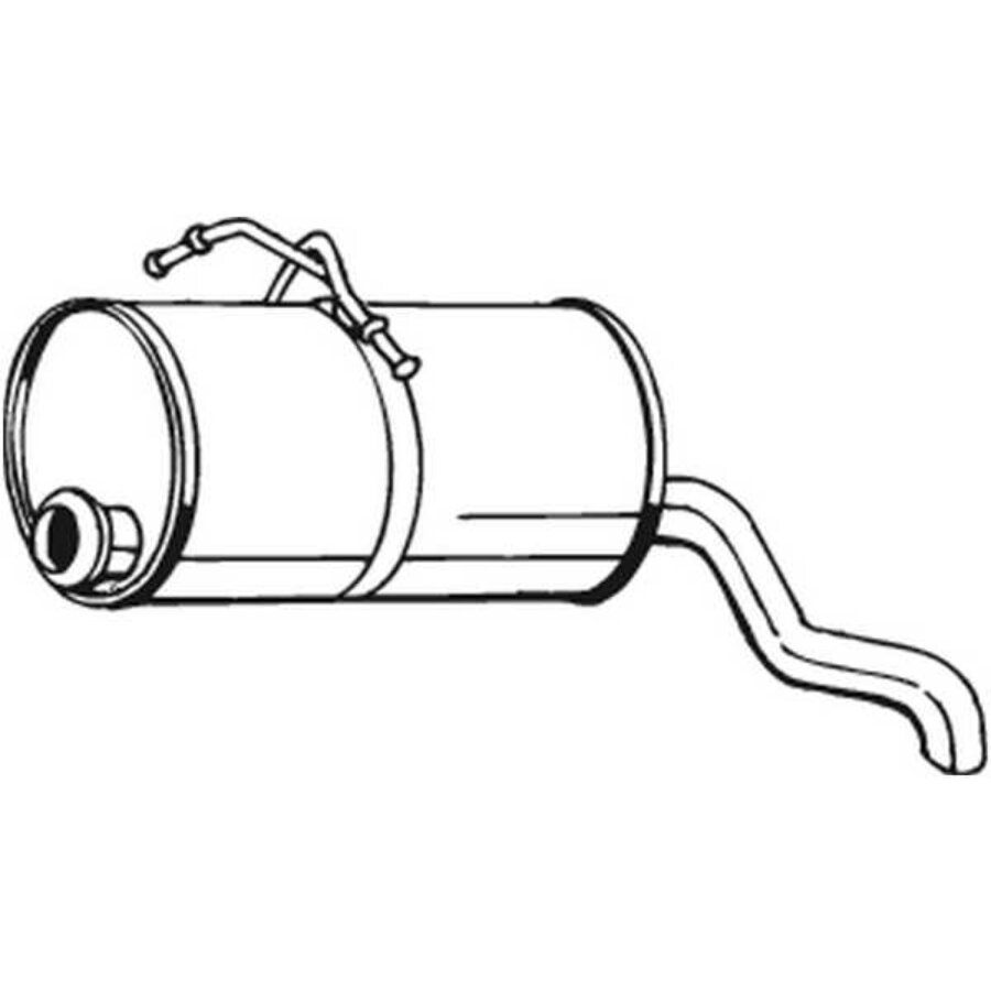 BOSAL Silencieux arriere  135-001 (X1)