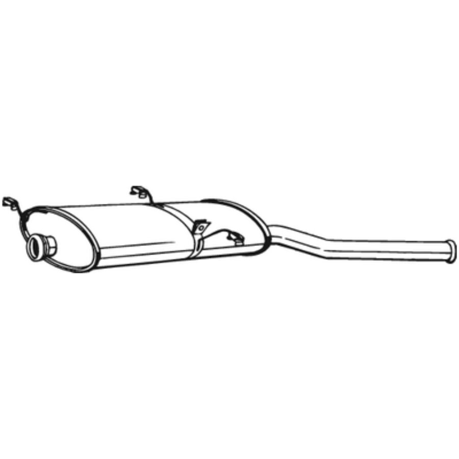 Silencieux Arrière Bosal 135-237