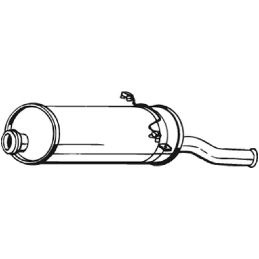 Silencieux Arrière Bosal 135-021