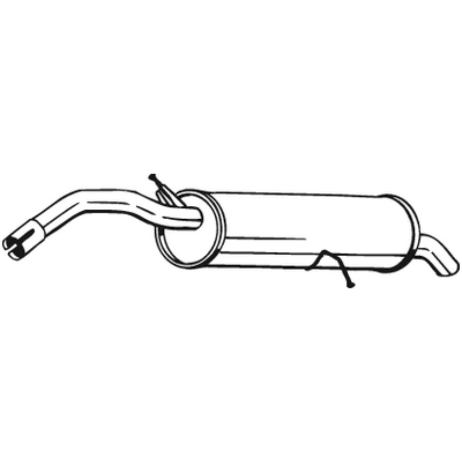 Silencieux Arrière Bosal 135-105