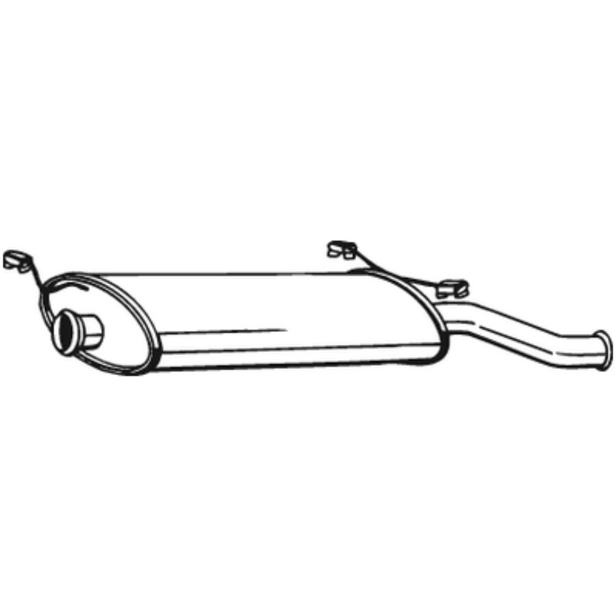 Silencieux Arrière Bosal 135-233