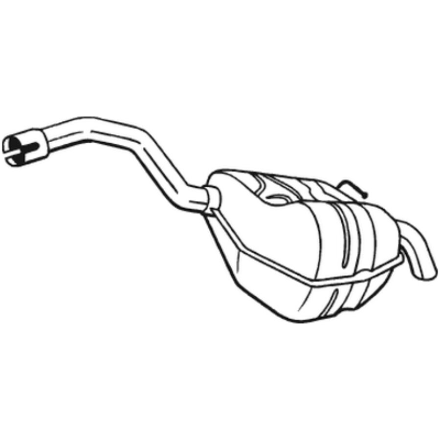 Silencieux Arrière Bosal 154-353