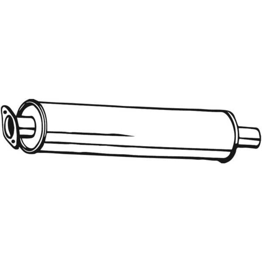 Silencieux Central Bosal 154-711
