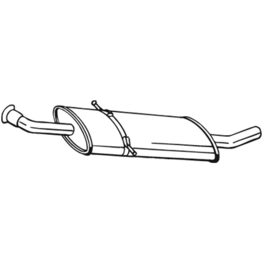 Silencieux Central Bosal 175-013