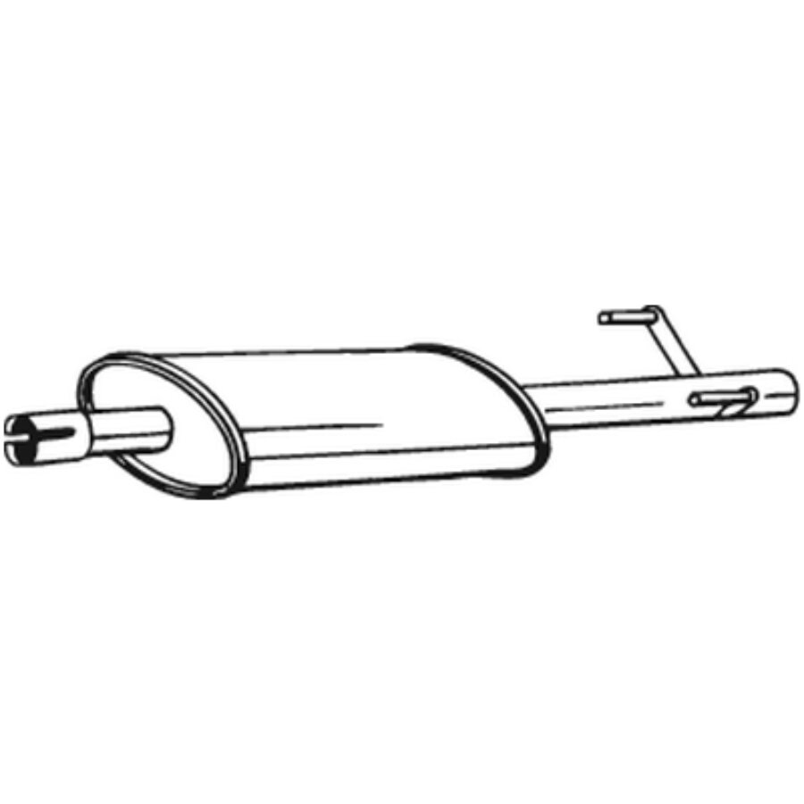 Silencieux Central Bosal 175-209