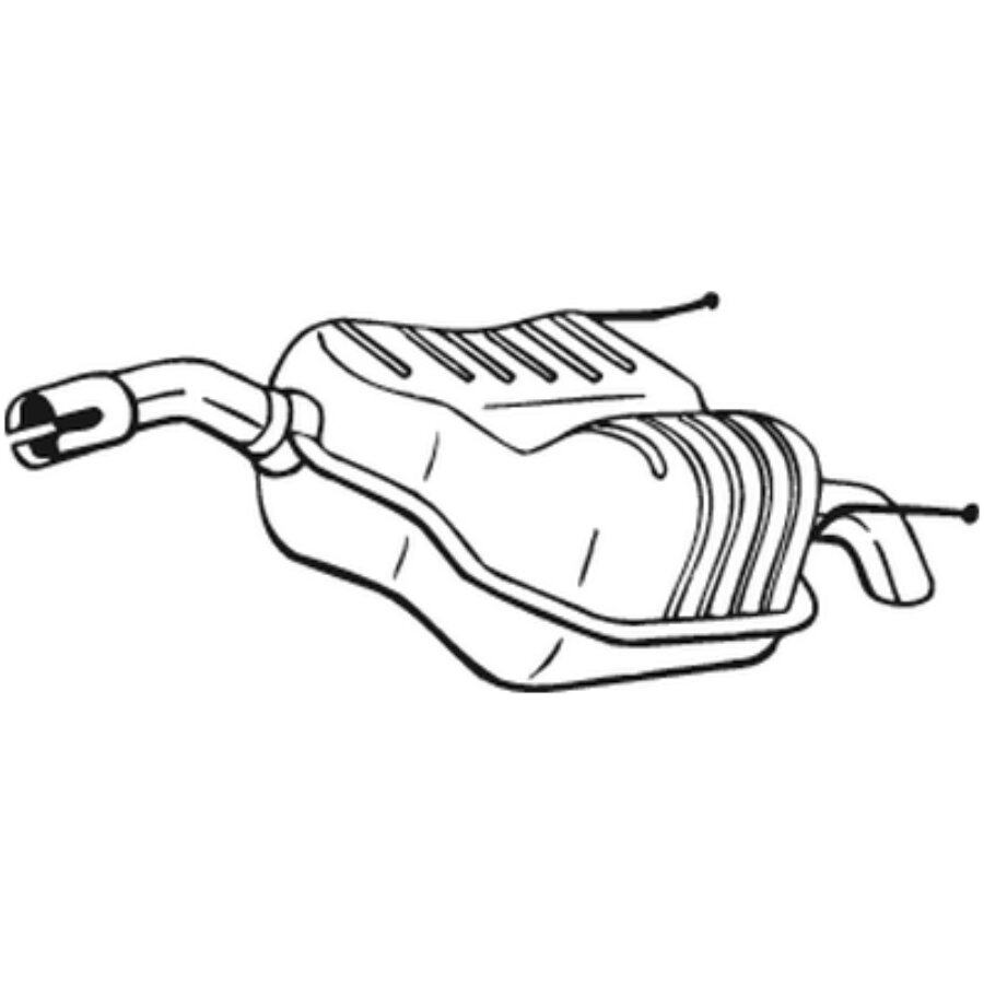 Silencieux Arrière Bosal 185-001