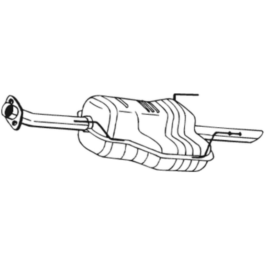 Silencieux Arrière Bosal 185-411