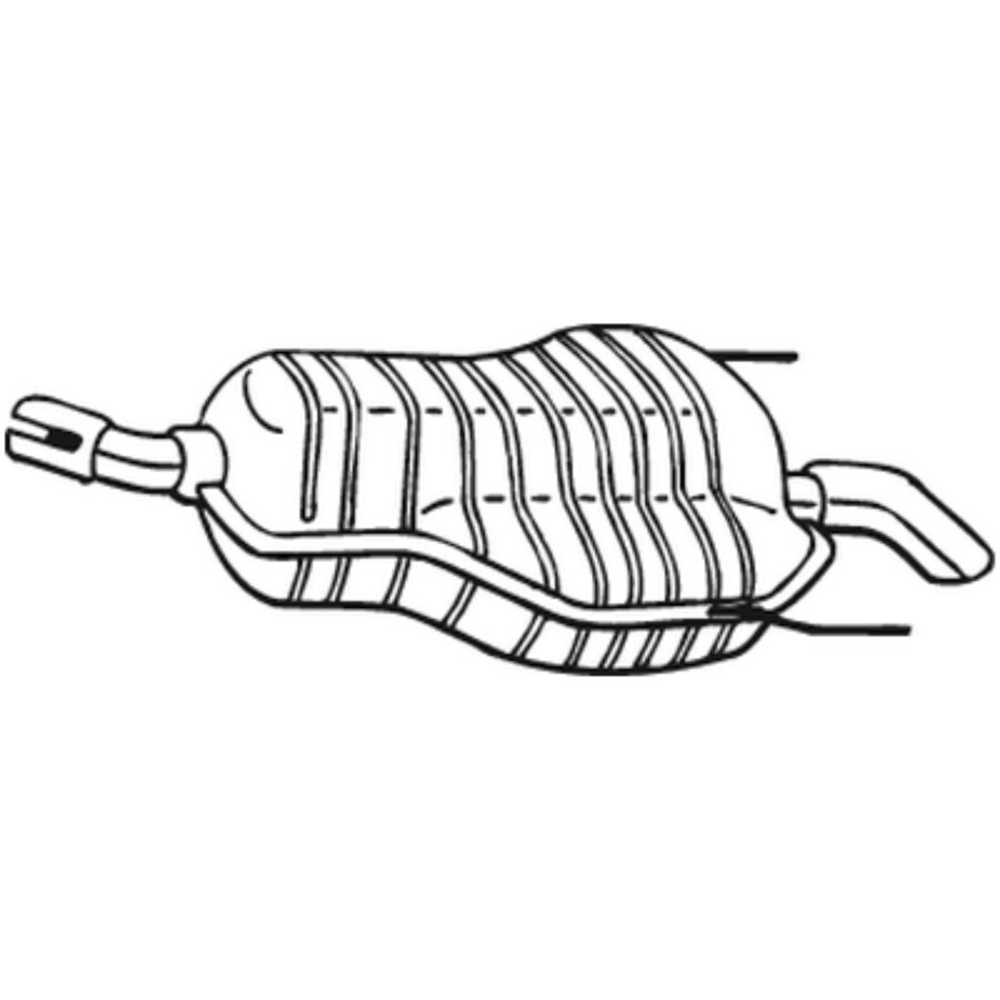BOSAL Silencieux arriere  185-647 (X1)