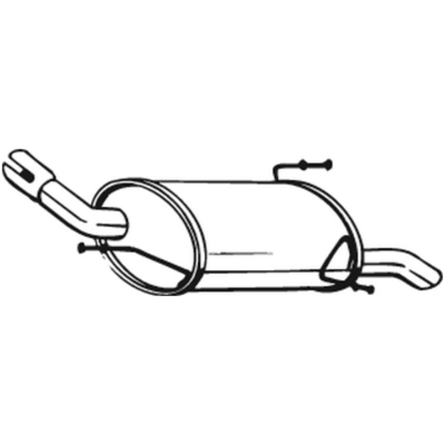 Silencieux Arrière Bosal 185-615