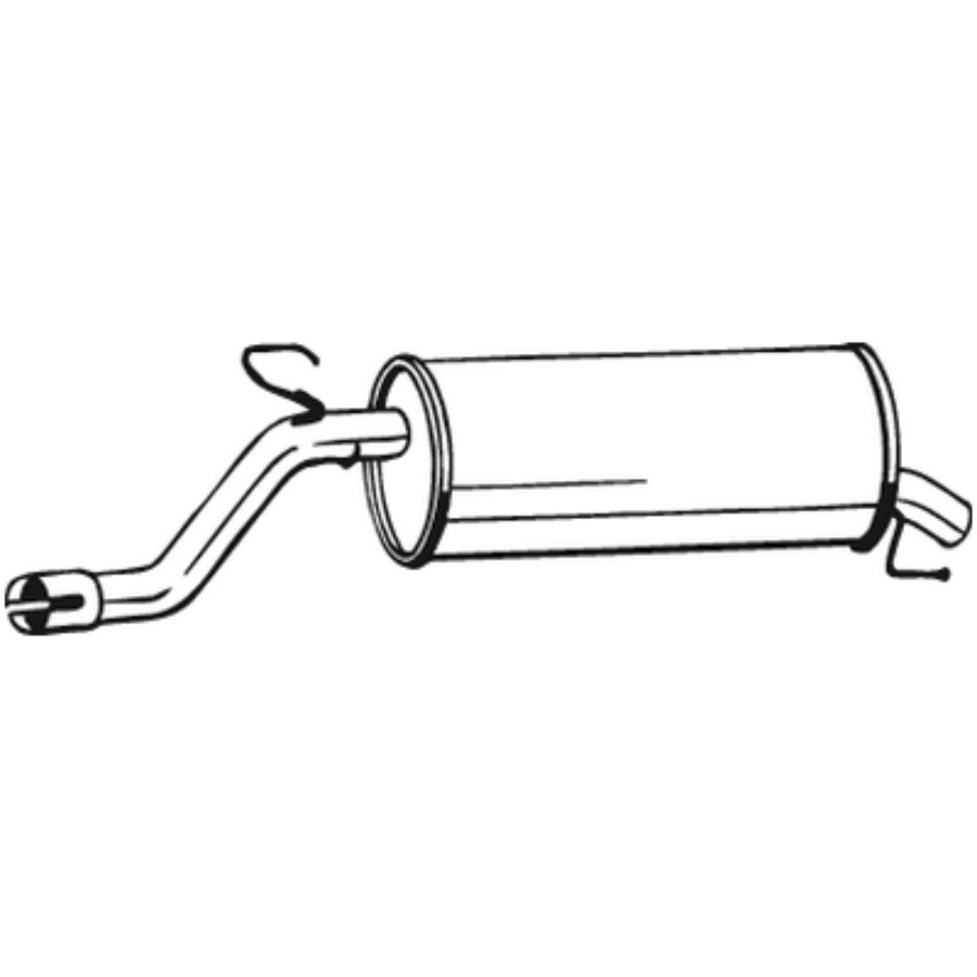 Silencieux Arrière Bosal 185-683