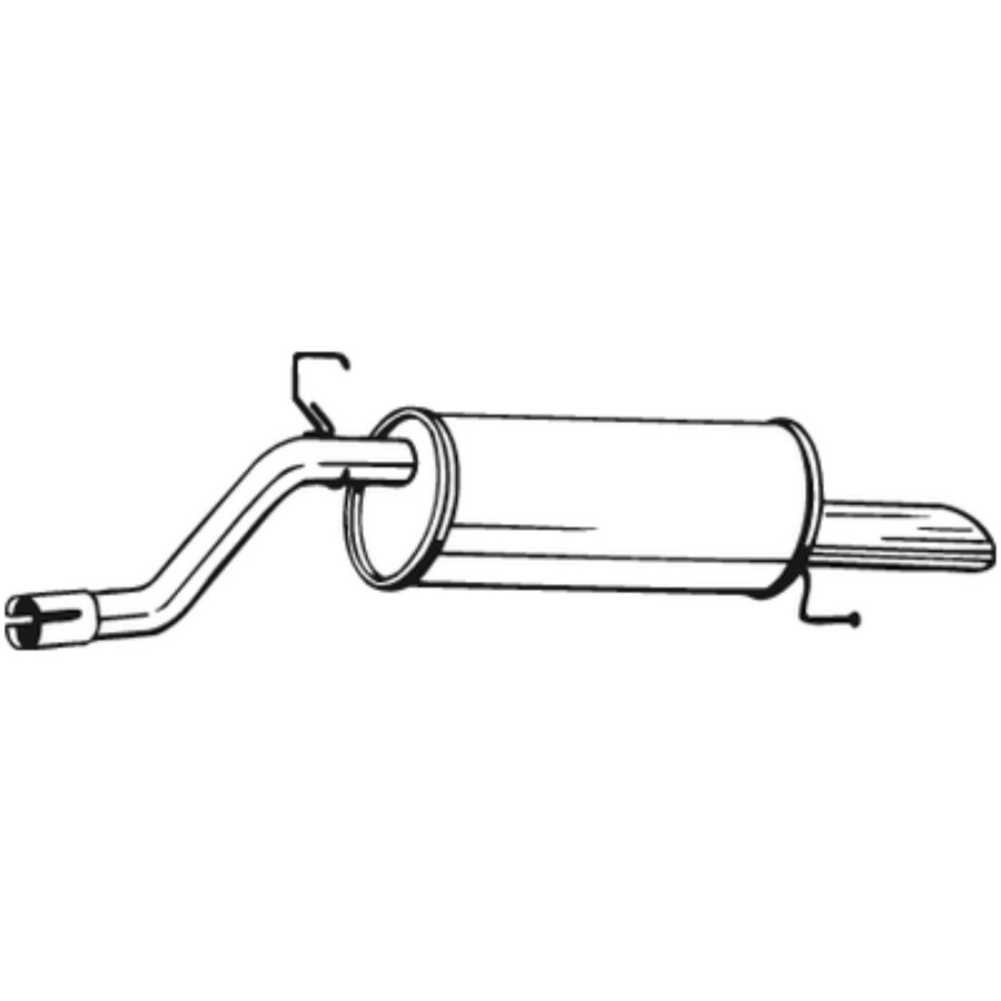 Silencieux Arrière Bosal 185-691