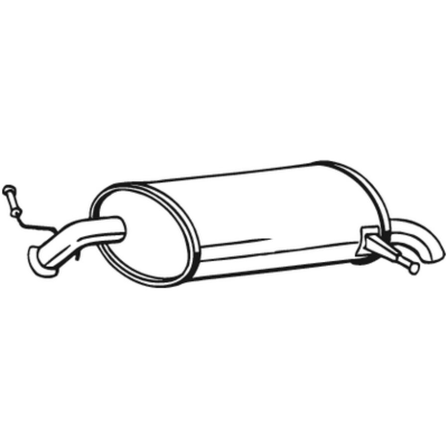 Silencieux Arrière Bosal 190-031