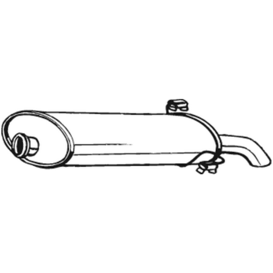 Silencieux Arrière Bosal 190-697