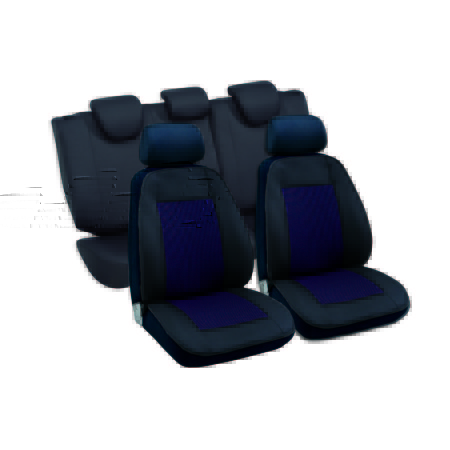 Jeu Complet De Housses Sur Mesure Voiture Bancarel Tissu Damier Da8