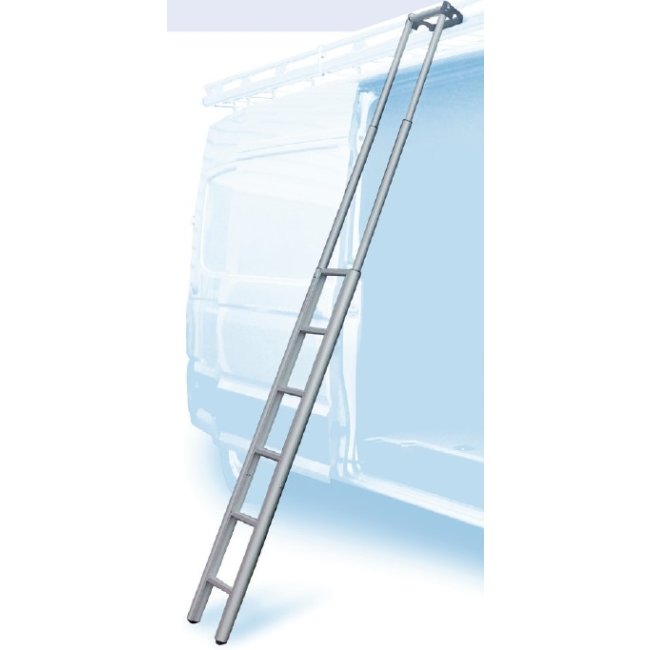 Echelle Téléscopique D'accès Au Sanglage, Avec 4 Échelons Et Système De Rangement