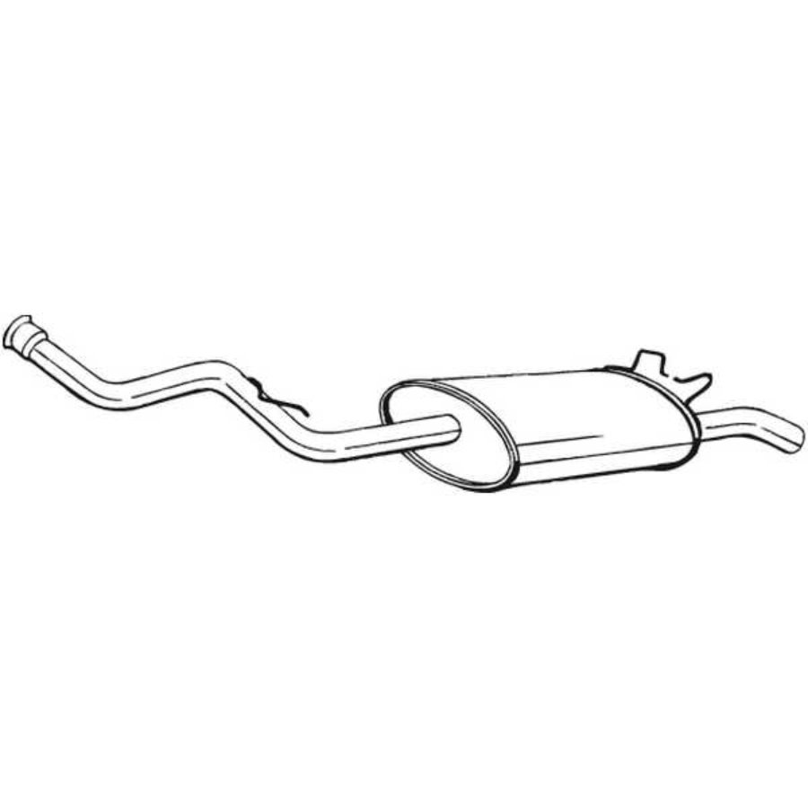 Silencieux Arrière Bosal 135-075