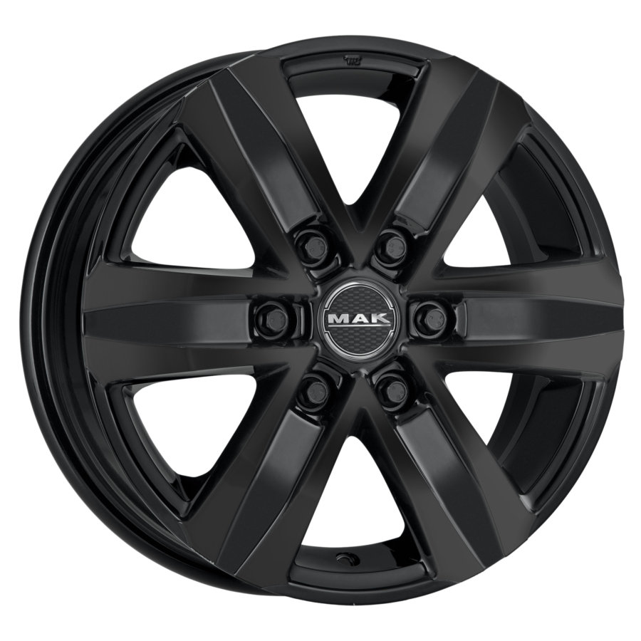 Jante Alu Mak Stone6 T - 20 Pouces - Black Glossy