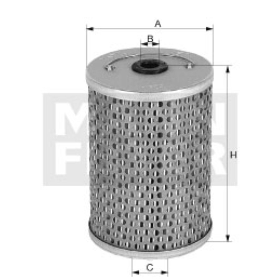 MANN FILTER Filtre a  carburant MANN-FILTER P 1018/1 (X1)