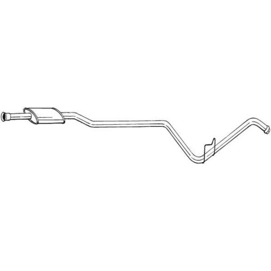 BOSAL  Silencieux interm&eacute;diaire 287-111 FORD TRANSIT