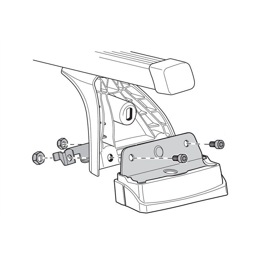 4 Pattes De Fixation Norauto Fixpoint 207