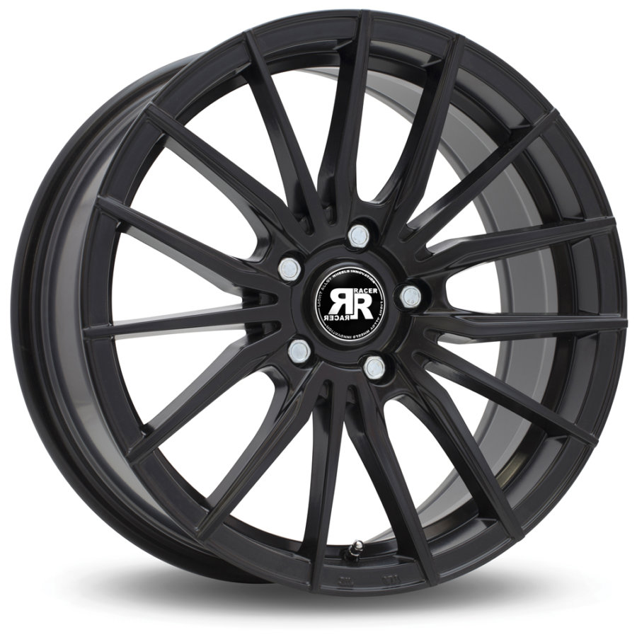 Jante Alu Racer Schack - 18 Pouces - Noir Mat