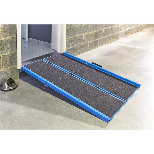 Rampe D'accès Pliable En Aluminium De Longueur 106 Cm Mottez A380c10