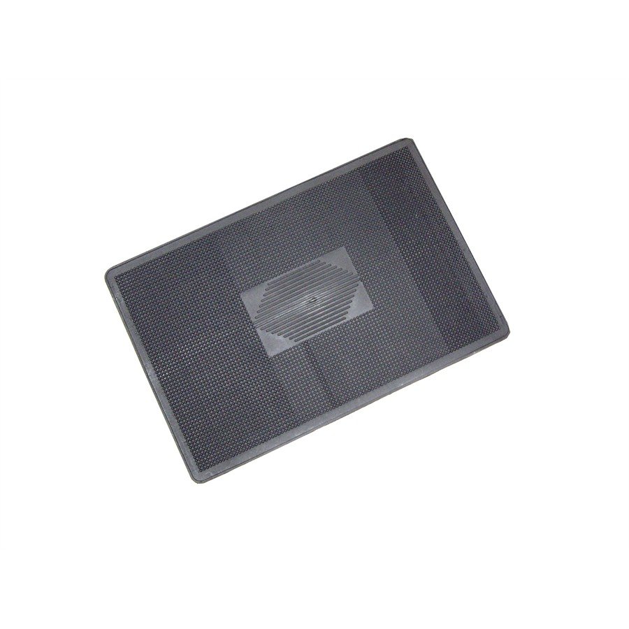 1 Tapis Arrière De Voiture Universel En Pvc Noir 50 X 35 Cm