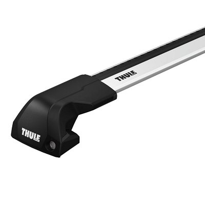Barre De Toit Thule WingBar Edge 104cm Noir - Aérodynamique Et Silencieuse