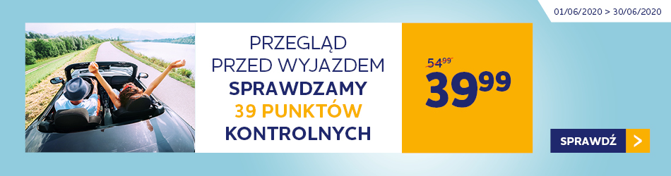 Przegląd samochodu - przed wyjazdem